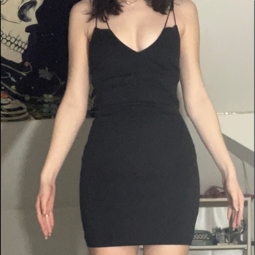 Black GUESS mini dress